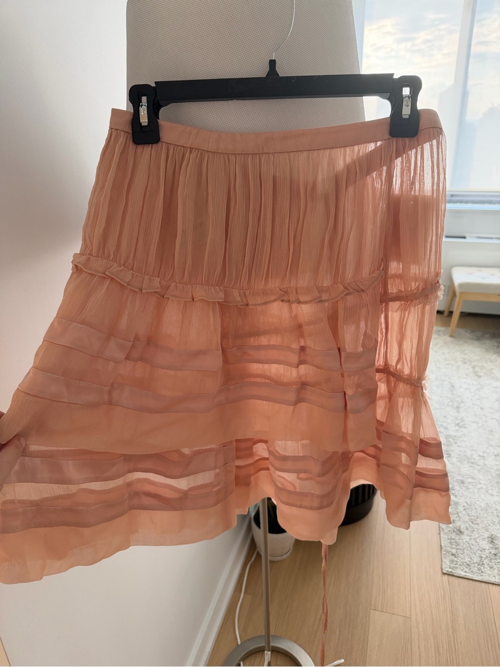 Ruffled Skirt Zara NWT